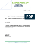 Aprobación de informes de rendición de cuentas del GAD Parroquial de Pungalá período 2021