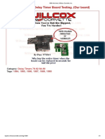 1984-1989 Corvette Delay Timer Board Testing