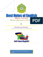 Notes English 1423 24 25