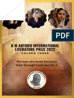 Golden Three - K M Anthru International Literature Prize 2022