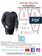 Sudadera Cuello Redondo para Hombre (Franela) PDF
