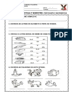 Avaliação 3 Bimestre