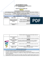 Esqueleto para Os Planejamentos