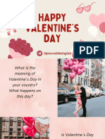 Valentine's Day Speaking