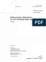 Stirling Engine Alternatives For The Terrestrial Solar Application