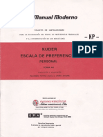 Kuder Personal - Manual Original