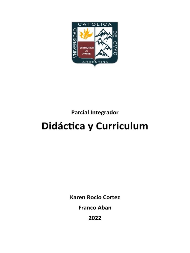Parcial didactica y curriculum pdf suite m sica partituras