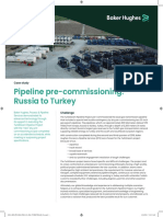 Turkstream Pipeline Precommissioning