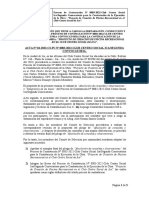 Acta de Absolucion de Consultas y observaciones e Integracion de Bases.