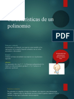 Características polinomios