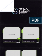 Hacktoberfest - Presentation Template 2022 Event Kit