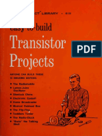 Easy To Build Transistor Projects Buckwalter