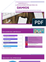 Encuadre Del Submodulo Desarrolla Aplicaciones Moviles para iOS