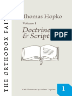 The Orthodox Faith Volume 1 Doctrine and Scripture Thomas Hopko