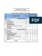 Nastavni Plan Prvog Ciklusa Studija Uciteljski