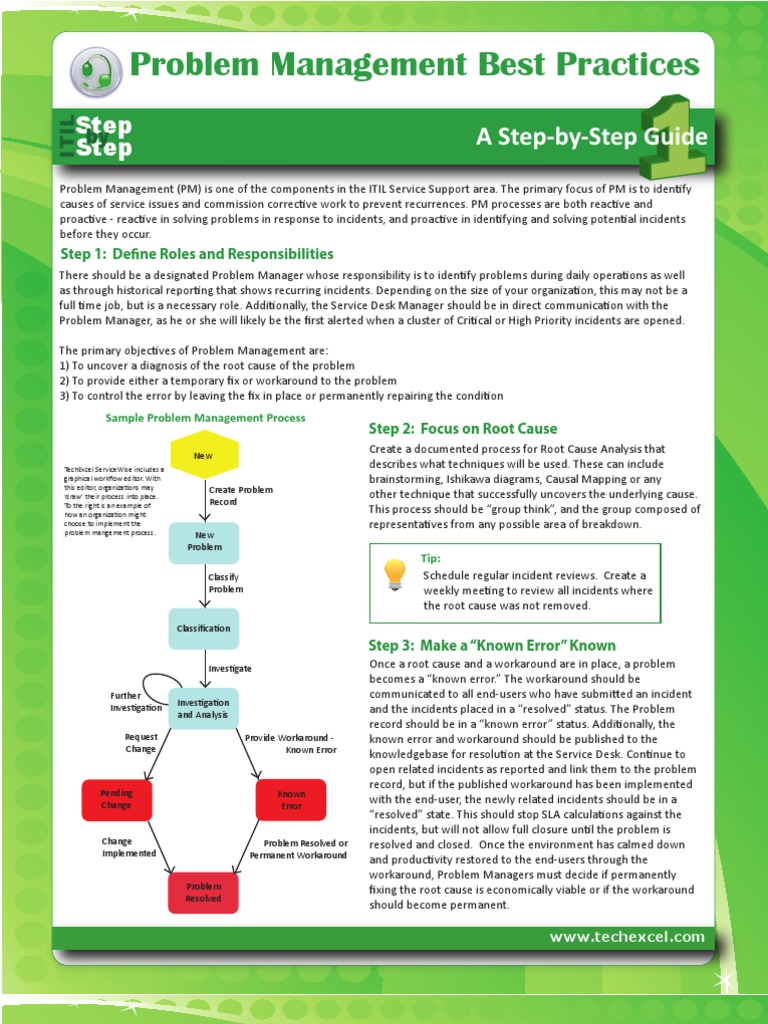 Problem Management Best Practices | PDF | Itil | Causality