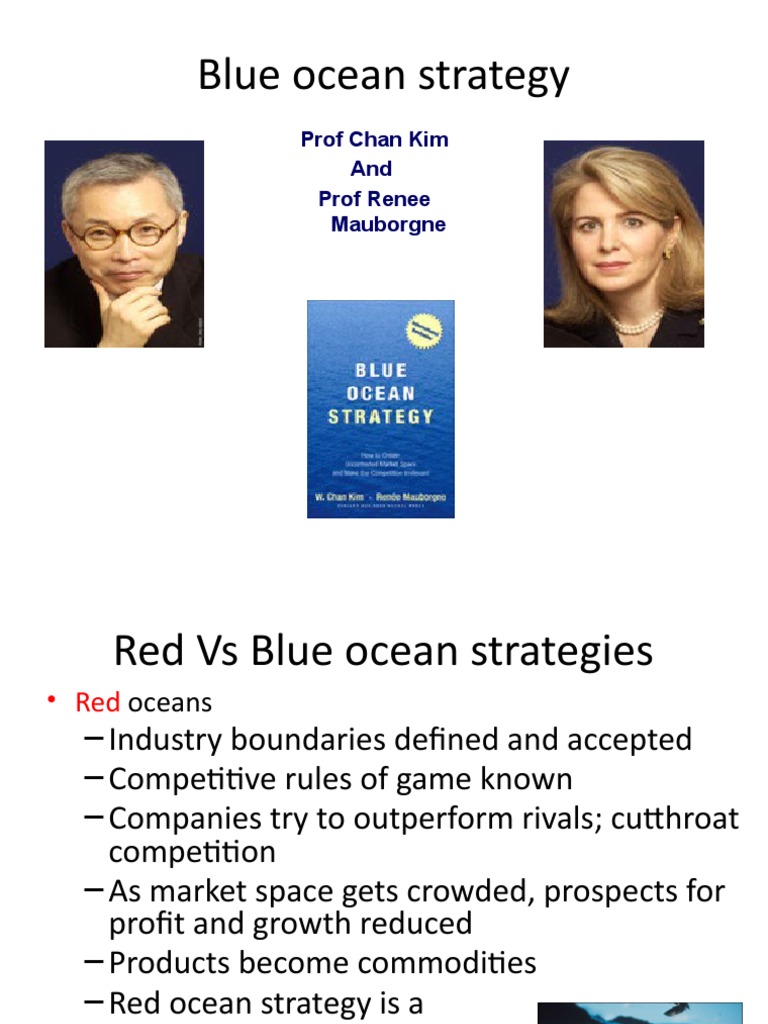 Blue Ocean Strategy PDF Market (Economics) Prices