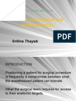 TBR Positioning Patient ORTO II