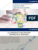 Creatividad y Estrategias para Reicorporacion Laboral