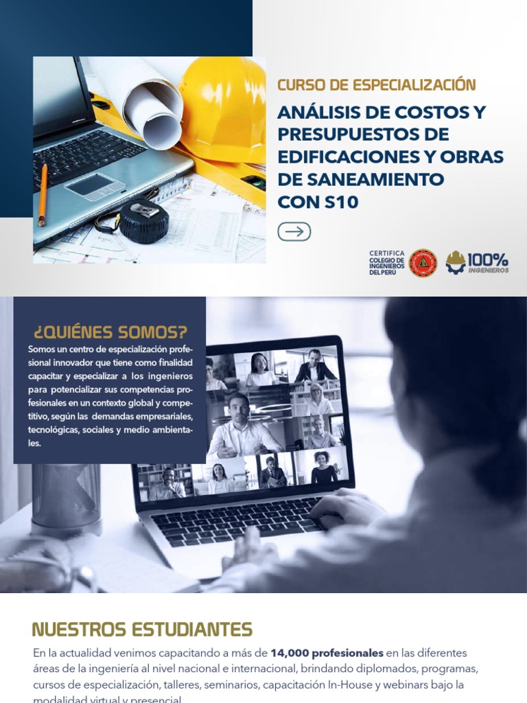 Curso de Costos y Presupuestos S10 | PDF | Presupuesto | Visa Inc.