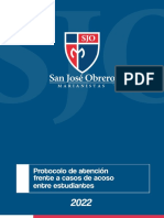 Protocolo de Atencion Frente A Casos de Acoso Entre Estudiantes SJOM - 2022