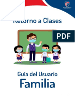 Retorno A Clases - Guia Del Usuario Familia - Ficha Sintomatologica SJOM 2022