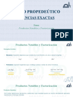 Curso de factorización y productos notables de álgebra