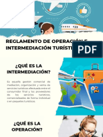 Reglamento de Operación e Intermediación Turística