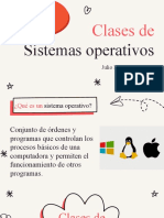 Clases de Sistemas Operativos