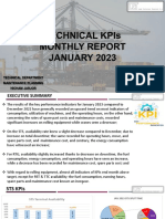 Technical KPIs Report - January 2023