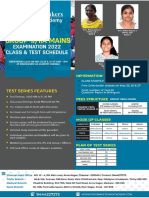 gr2 Mains Schedule