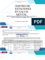 Registro de Prestaciones en Salud Mental 2022