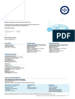 Polisa Ubezpieczenia PZU Auto: Szanowni Państwo