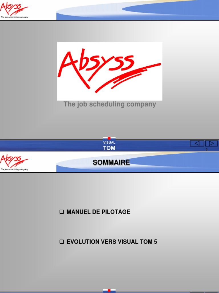 Manuel de Pilotage Visual TOM 5 | PDF
