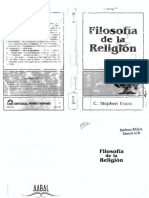 Filosofía de La Religión - Stephen Evans