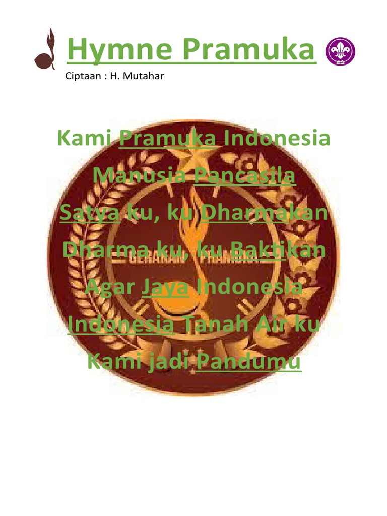 Hymne Pramuka | PDF