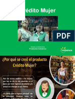 Crédito Mujer Capacitación Red de Agencia