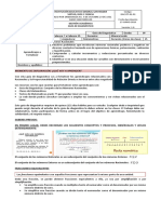 Guía de Aprendizaje-2022 No. 1 Diagnóstico-Grado 8º