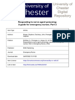 Responding to nerve agent poisoning guide