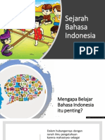 Sejarah Bahasa Indonesia