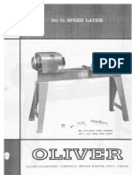 Oliver Lathe Manual