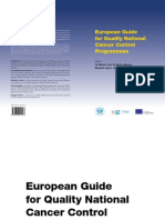 2015 European Guide For Quality National Cancer Control Programmes Web