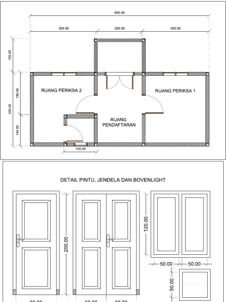 Denah Posyandu Merged | PDF