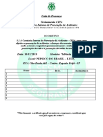 Lista de Presença Pepsico Regente Feijó 25-07-15