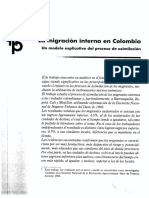 La Migración en Colombia