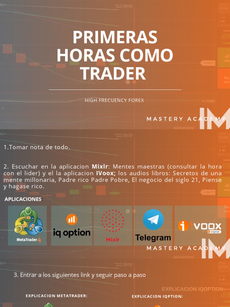 Primeras Horas como Trader Forex | PDF | Comunicación por medio de ...
