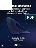 Christopher W. Kulp, Vasilis Pagonis - Classical Mechanics - A Computational Approach With Examples Using Mathematica and Python