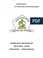 Buku Rapat