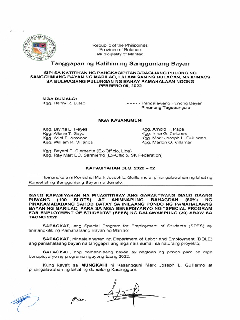 Resolution (Page 1) | PDF