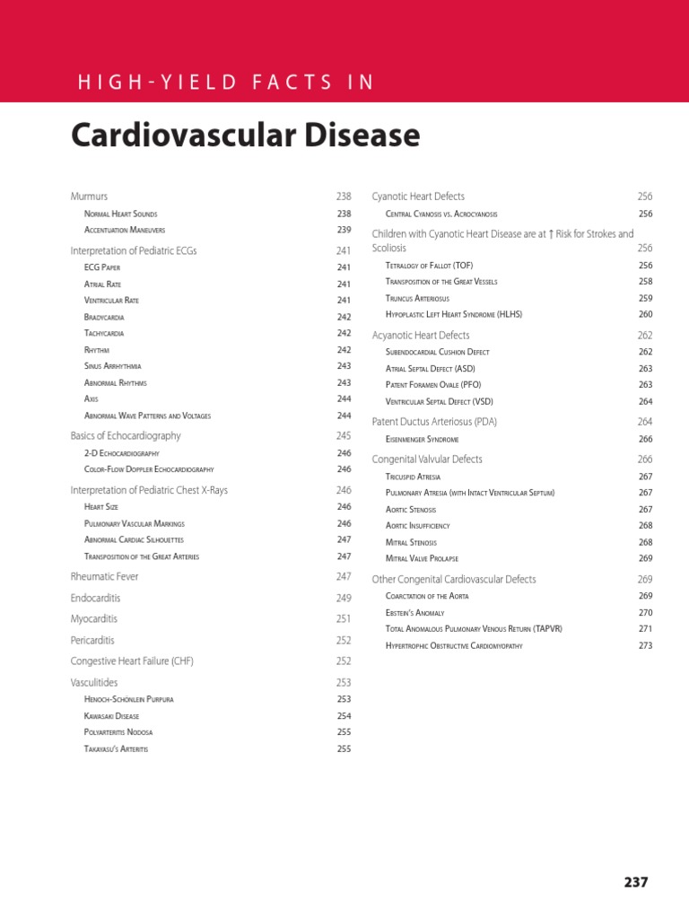Cardiovascular Disease PDF Congenital Heart Defect Heart